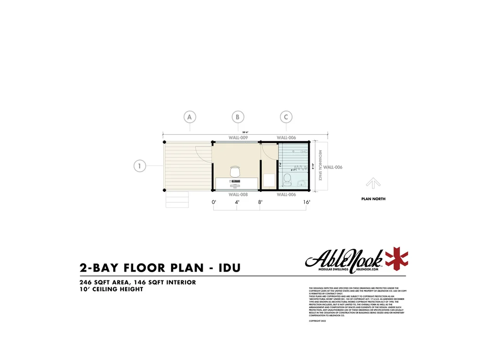 2-Bay ADU “Origin” by Able Nook