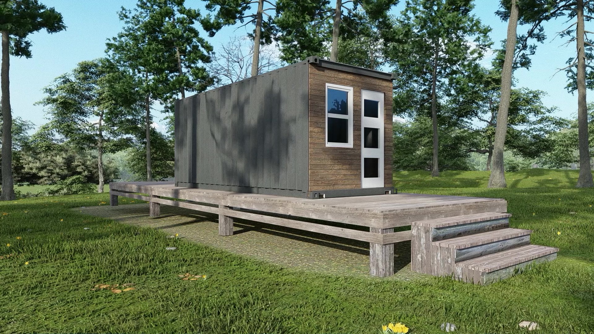 ALT 20’ Container home by Alternative Living Spaces