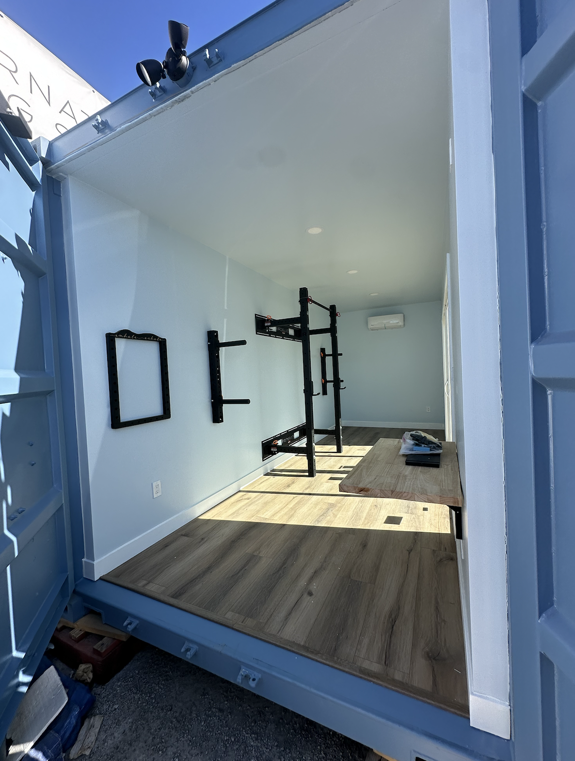 Container Gym by Alternative Living Spaces