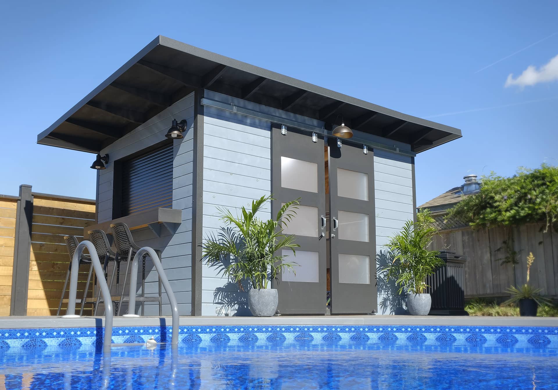 S.S - The Tilsonburg Poolside Bar by Backyard Escape Studios