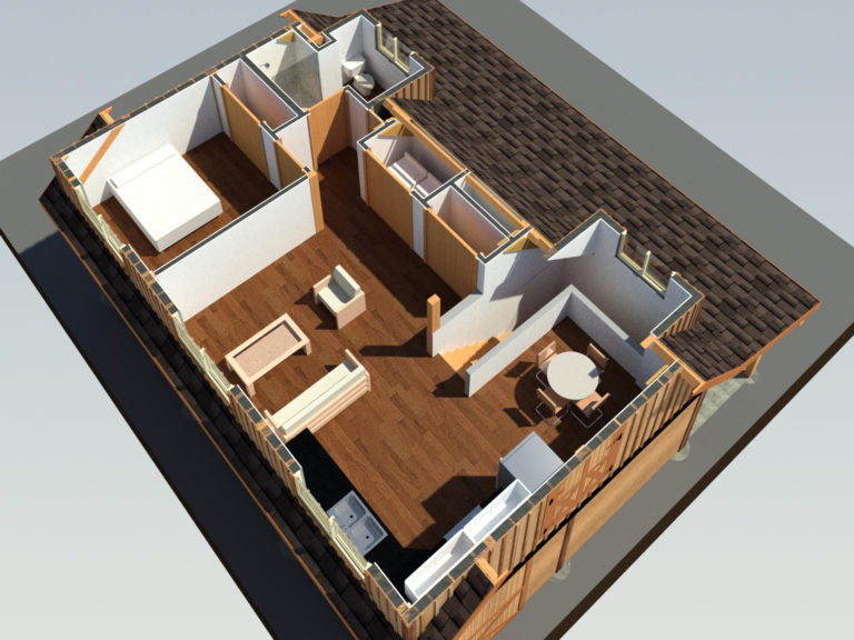 Huntington Barn Apartment Model B thumbnail 3