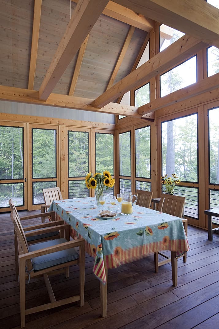 Contemporary Timberframe thumbnail 6