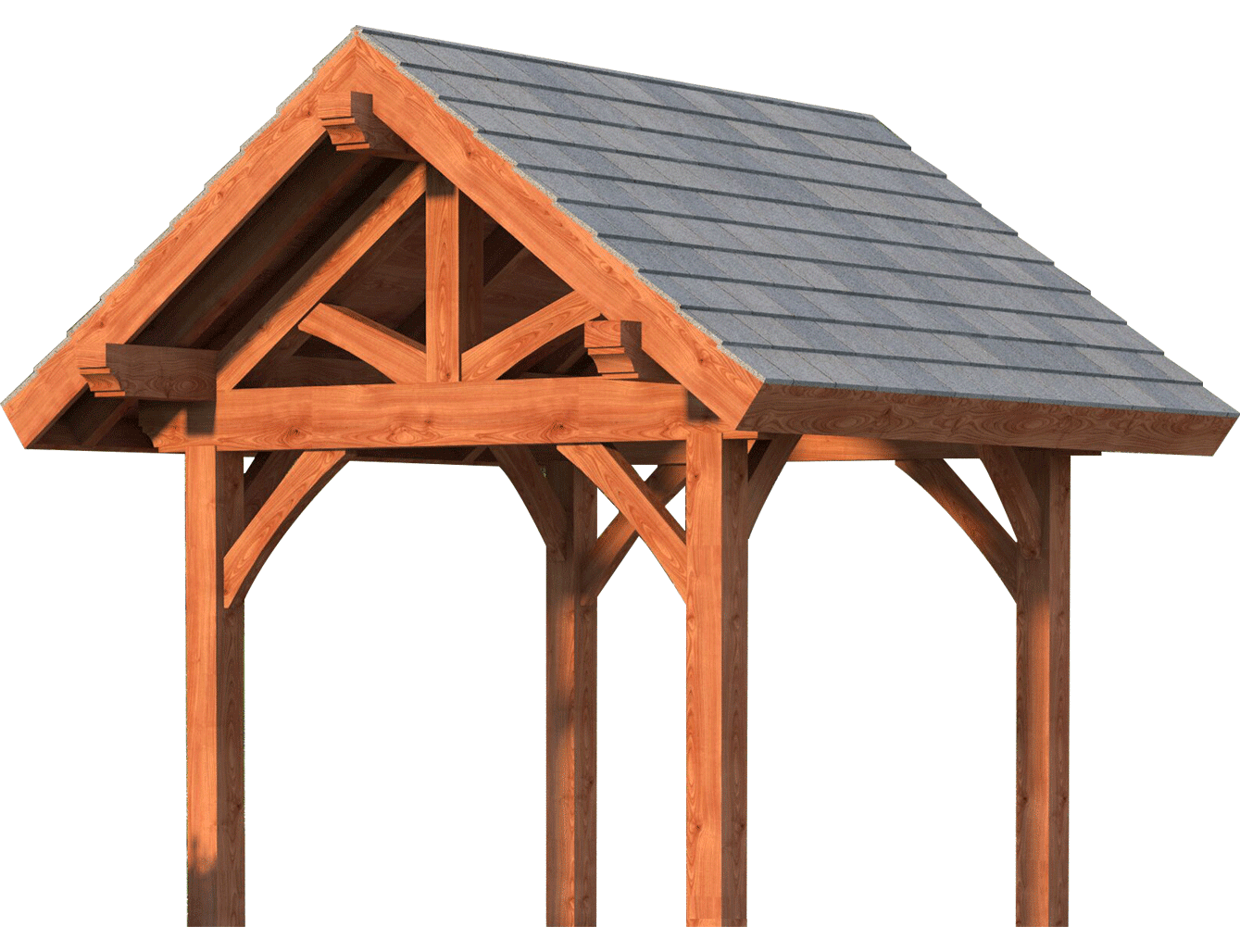 King Post 12' by DC Structures