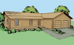 Arapaho by Gastineau Log Homes