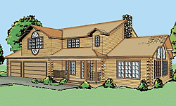 Brunswick by Gastineau Log Homes