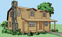 Homesteader by Gastineau Log Homes