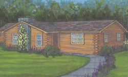 Monticello by Gastineau Log Homes