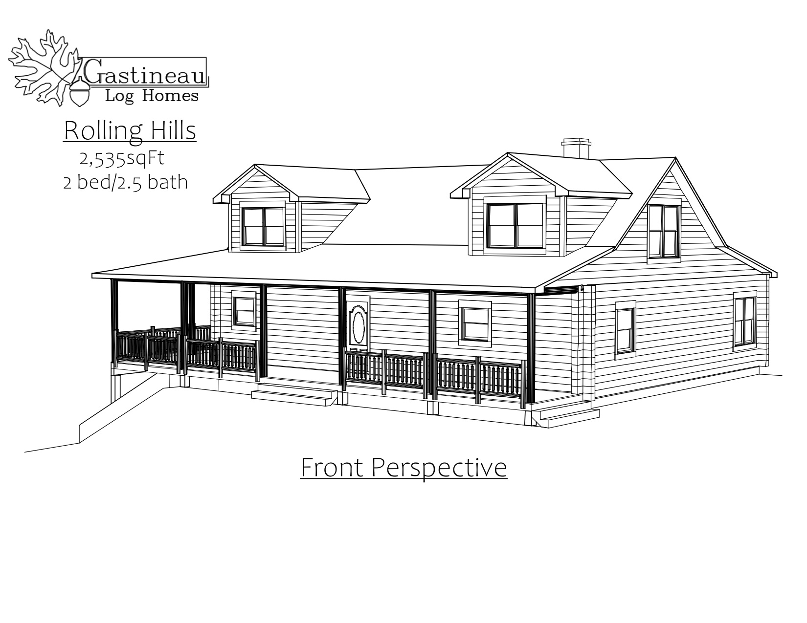 Rolling Hills by Gastineau Log Homes