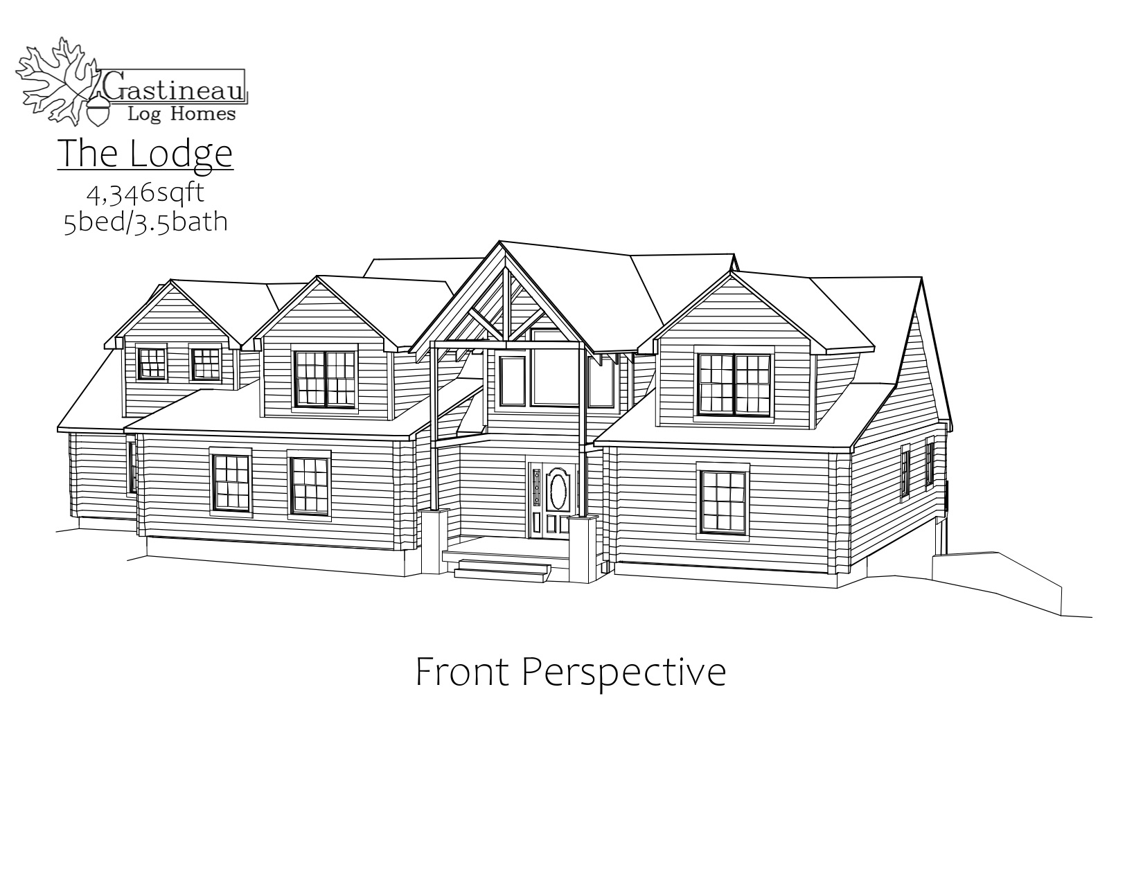 The Lodge by Gastineau Log Homes