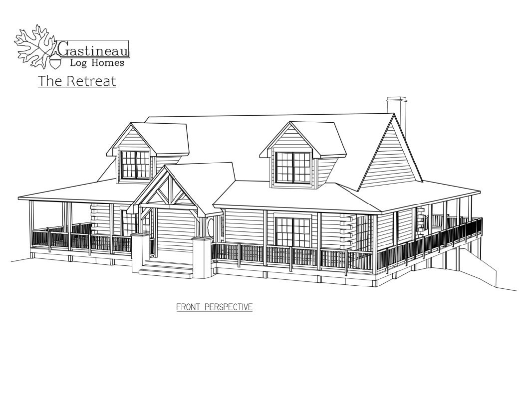 The Retreat by Gastineau Log Homes
