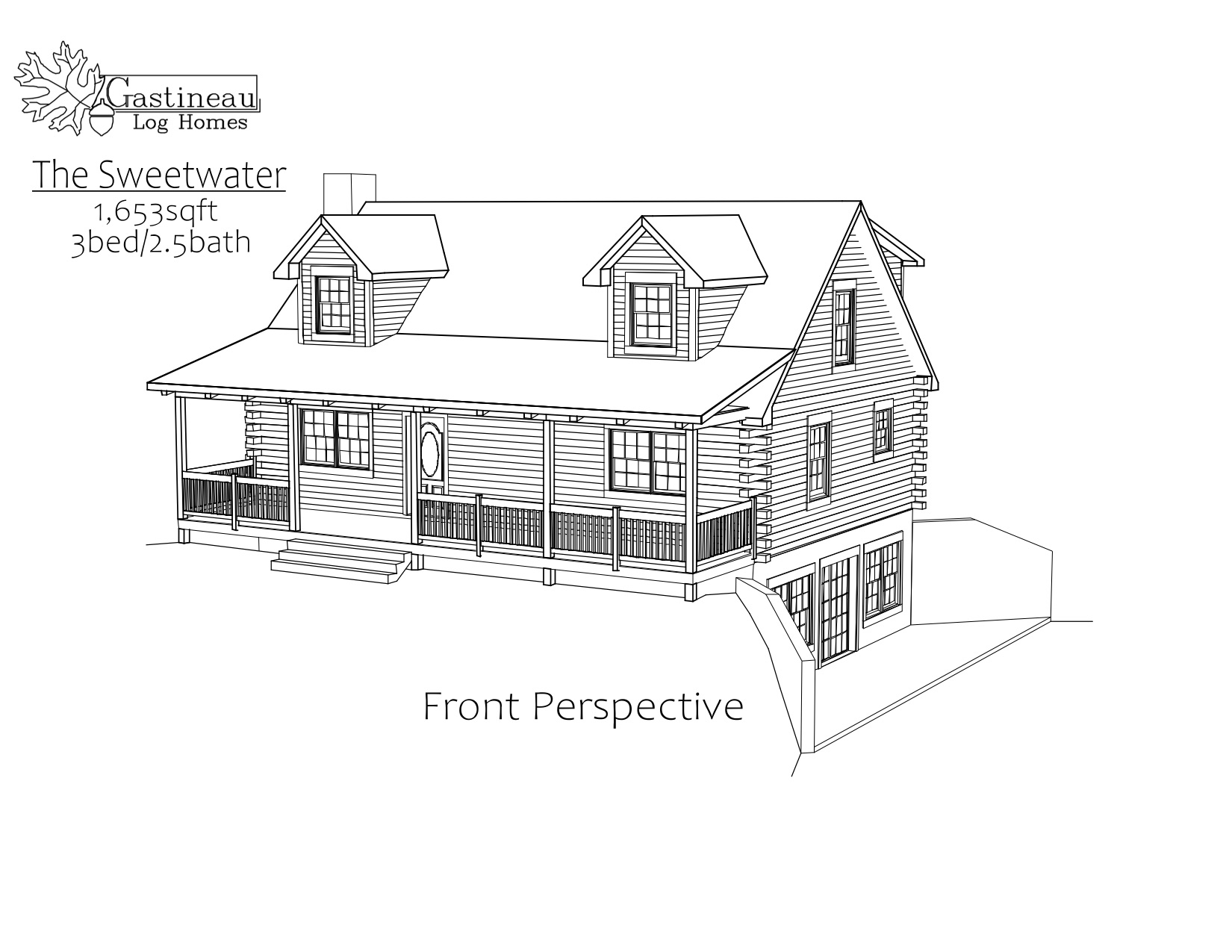 The Sweetwater by Gastineau Log Homes