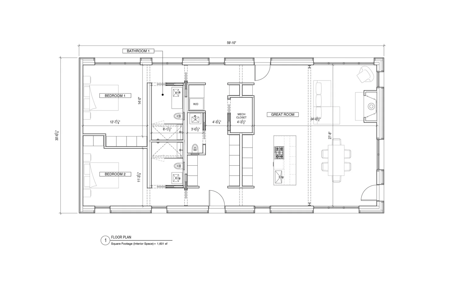 2 Bedroom 2.5 Bath B thumbnail 2