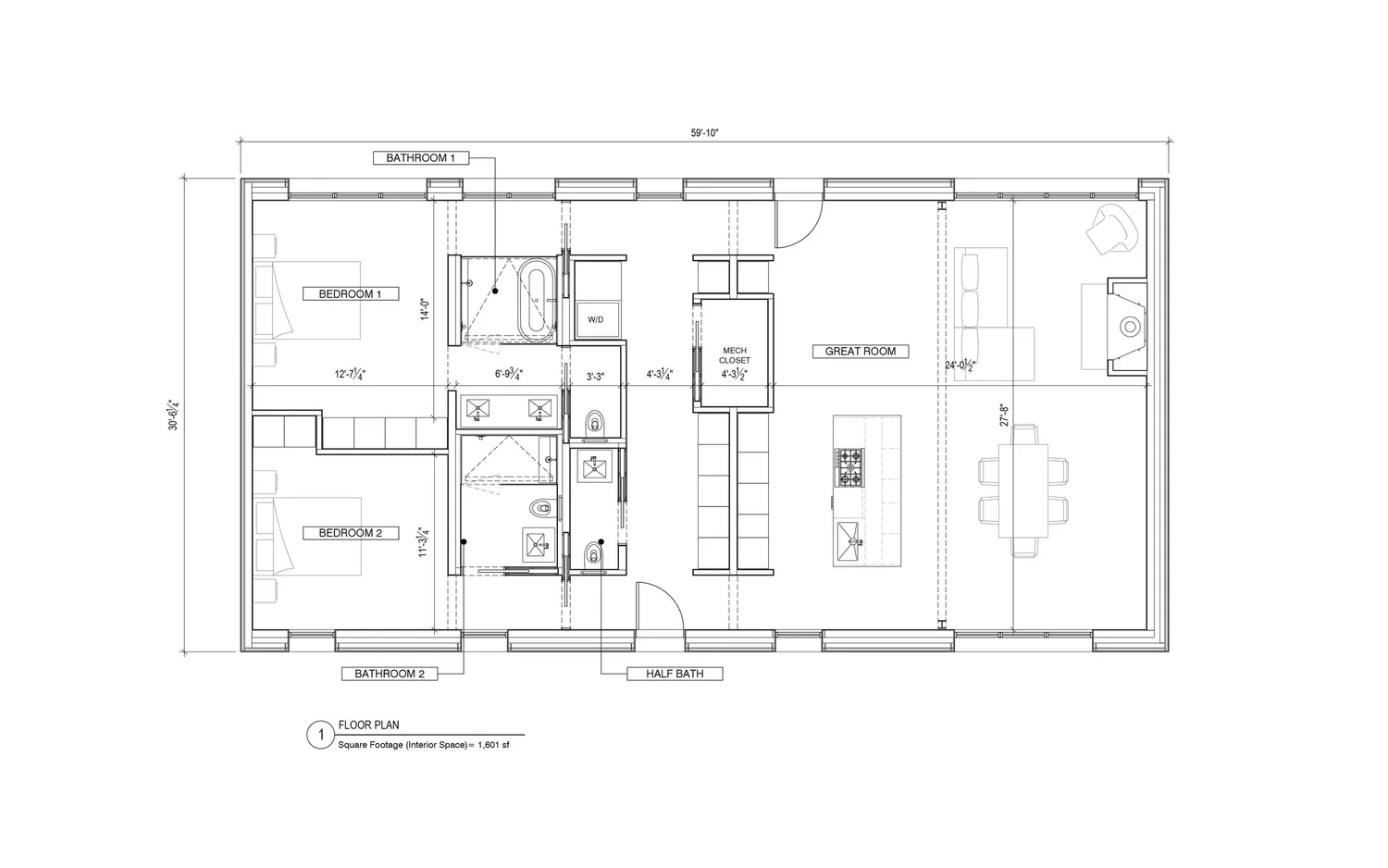 2 Bedroom 2.5 Bath w/ Luxe Bath B thumbnail 2