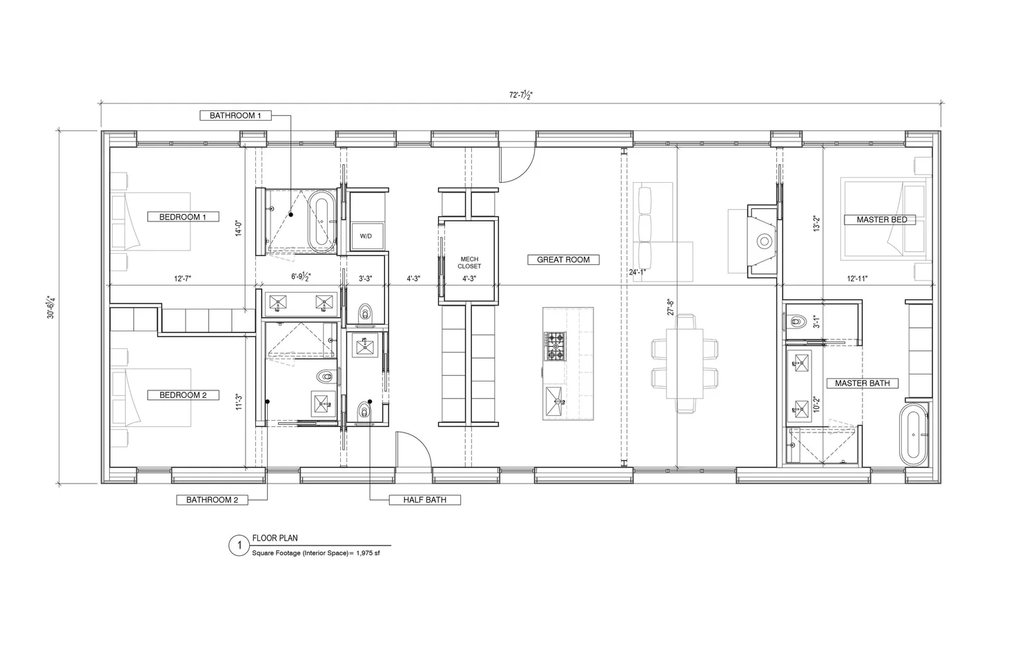 3 Bedroom 3.5 Bath thumbnail 2