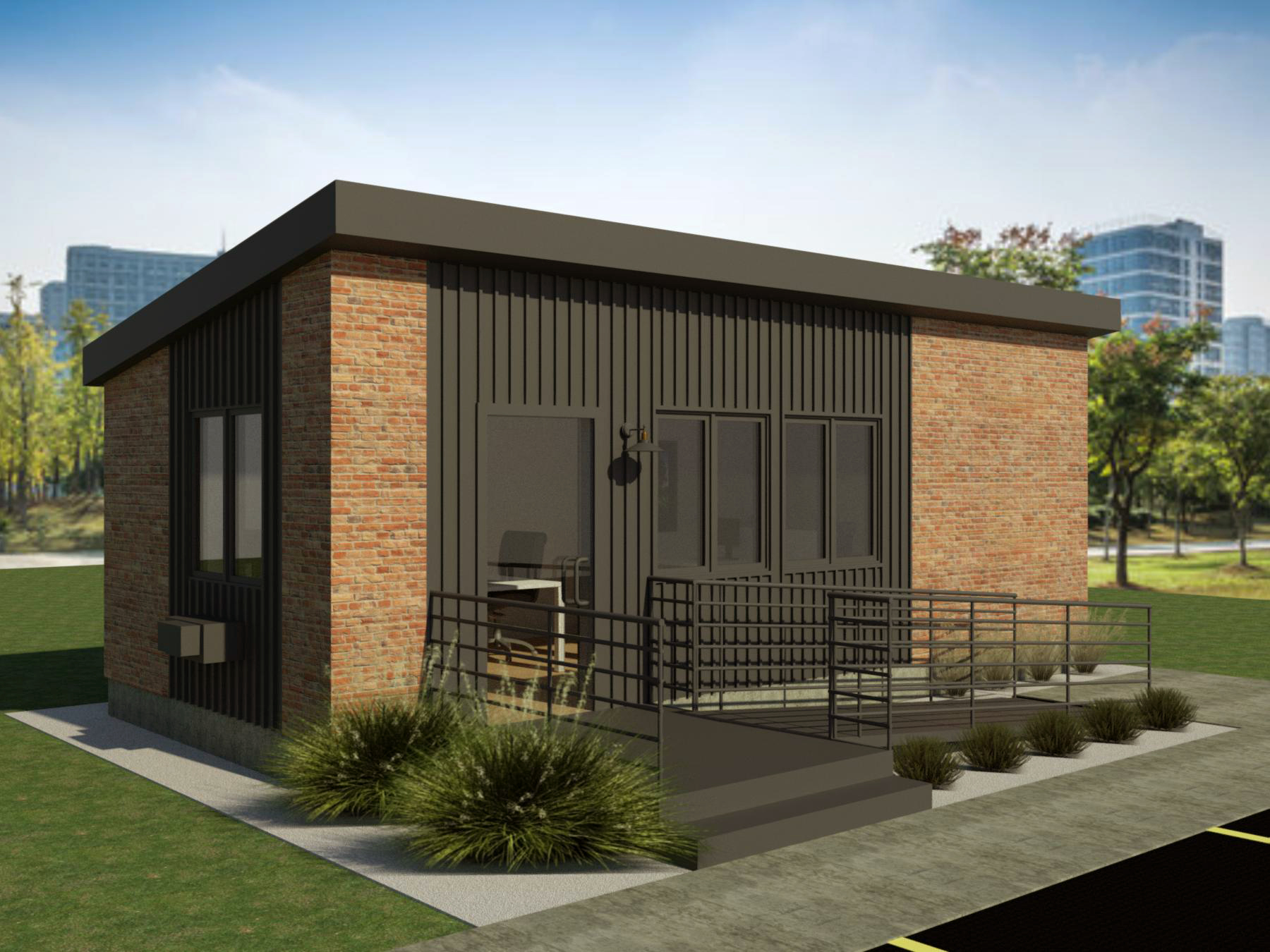 Modular Office by Irontown Homes