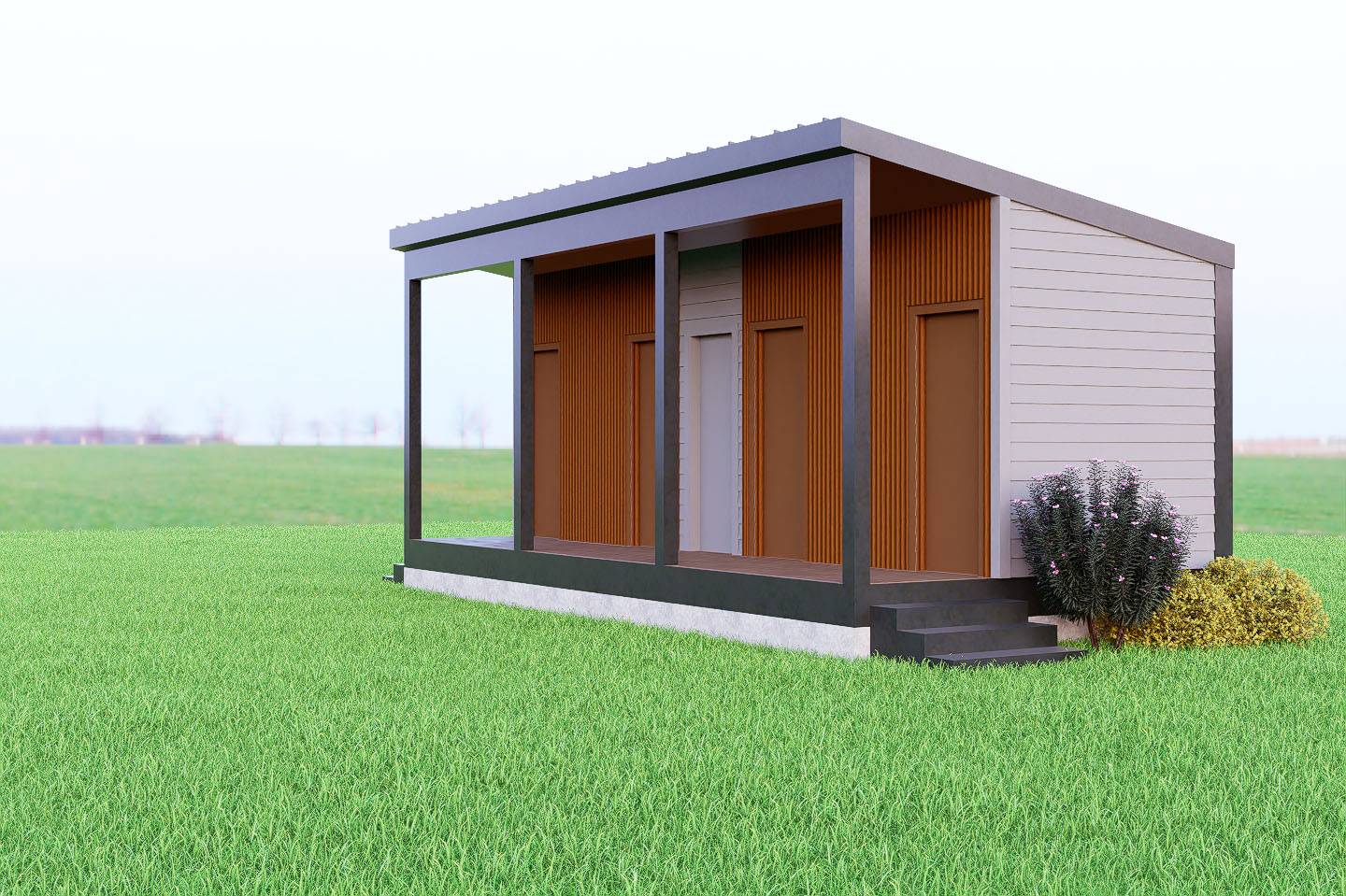 Restroom Building by Irontown Homes