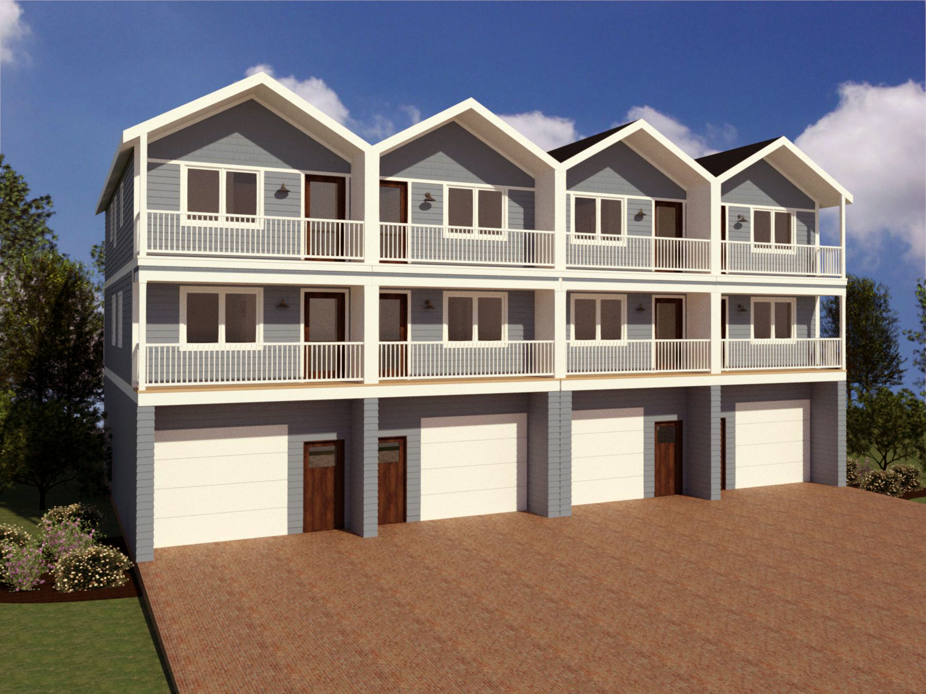 Townhome – Berkeley 1 Fourplex thumbnail 2