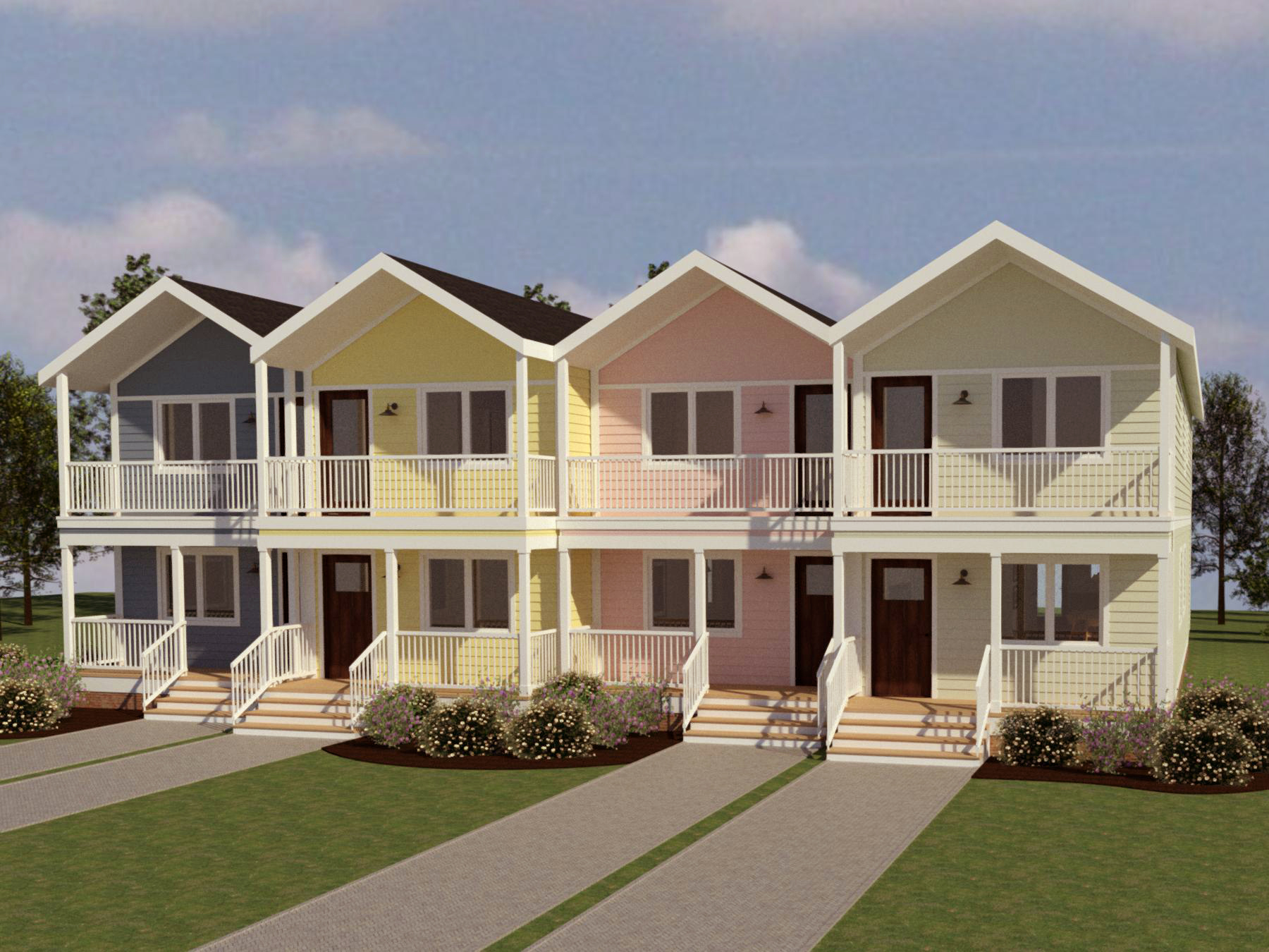 Townhome – Berkeley 1 Fourplex thumbnail 3