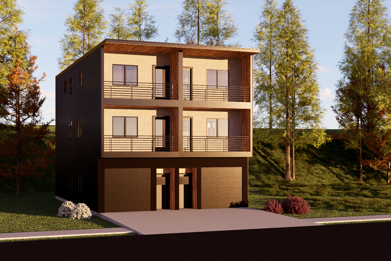 Townhome – Berkeley 2 Duplex by Irontown Homes