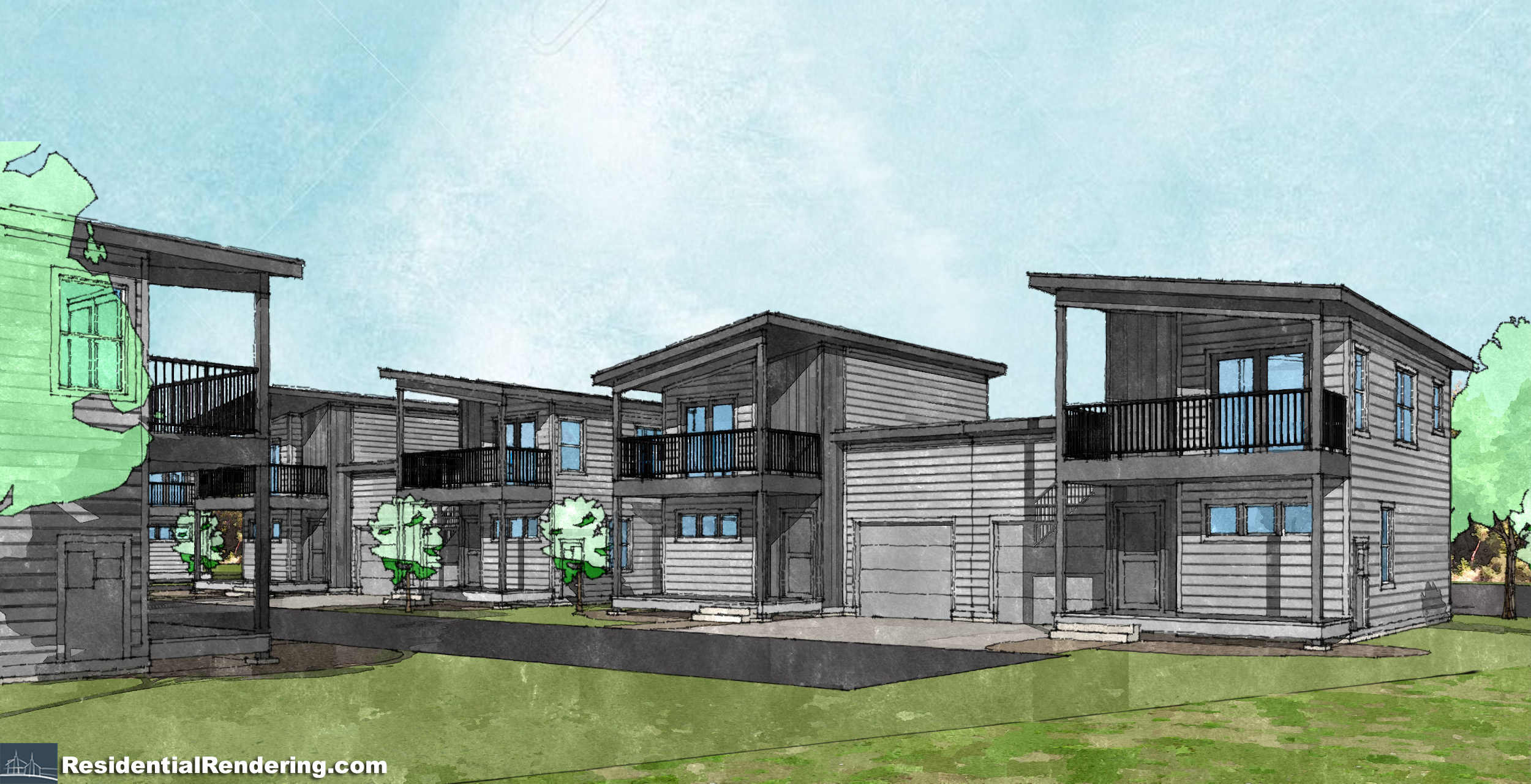 Twin Homes – 2 story – Rabbit by Irontown Homes