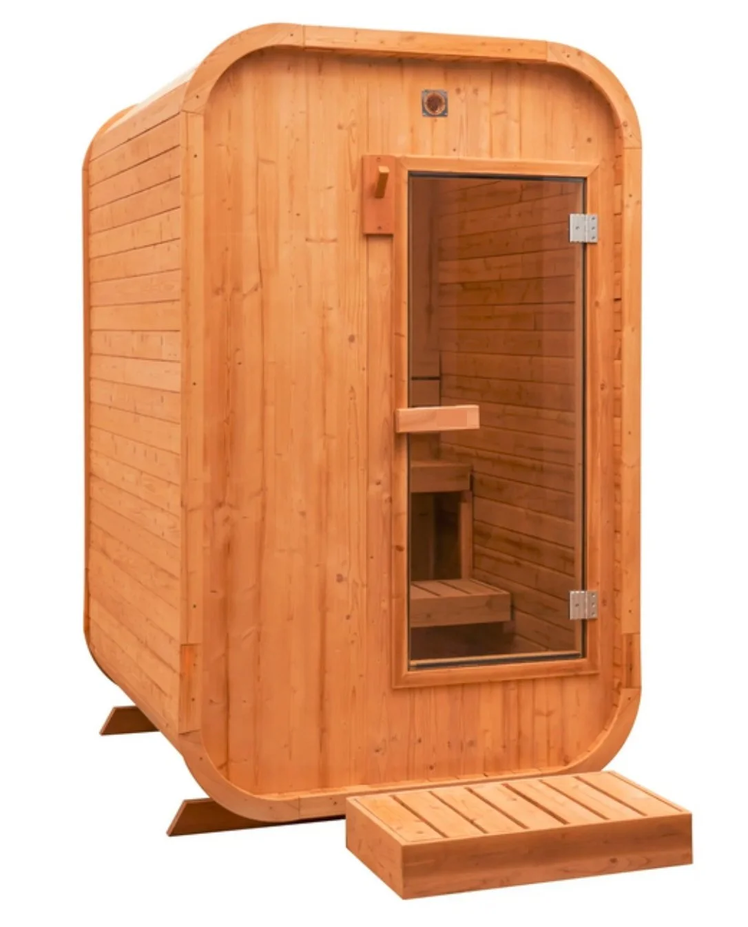 jooga Mini Cube (thermowood) by Lekker Studio