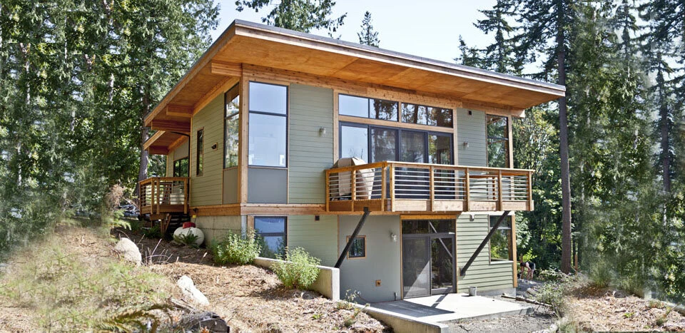 Lake Whatcom Cabin by Method Homes