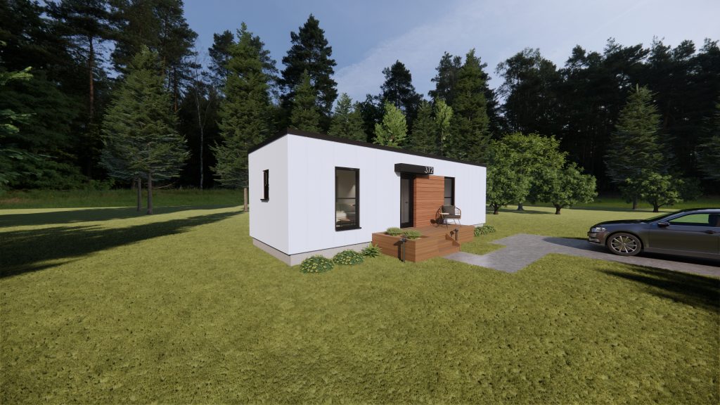 12×36 Wood Modular Home thumbnail 2