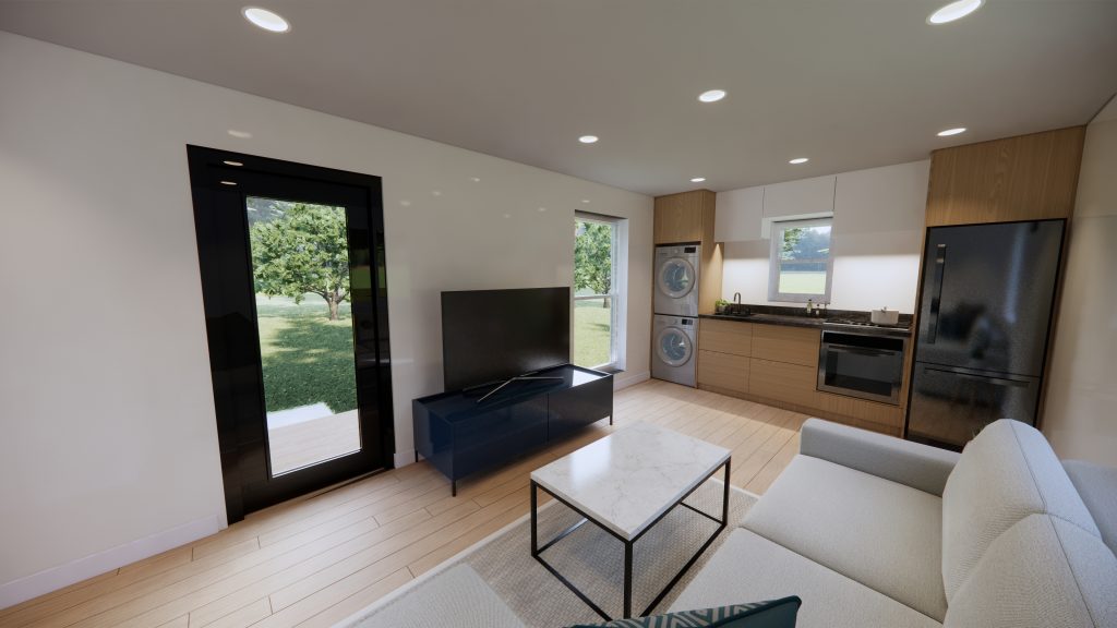 12×36 Wood Modular Home thumbnail 3