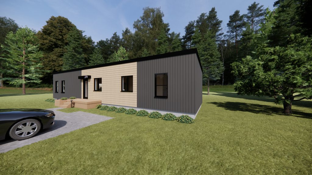 16×60 Wood Modular Home thumbnail 2