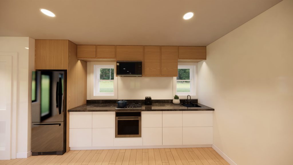 2 Bedroom Barrier Free Wood Modular Home thumbnail 3