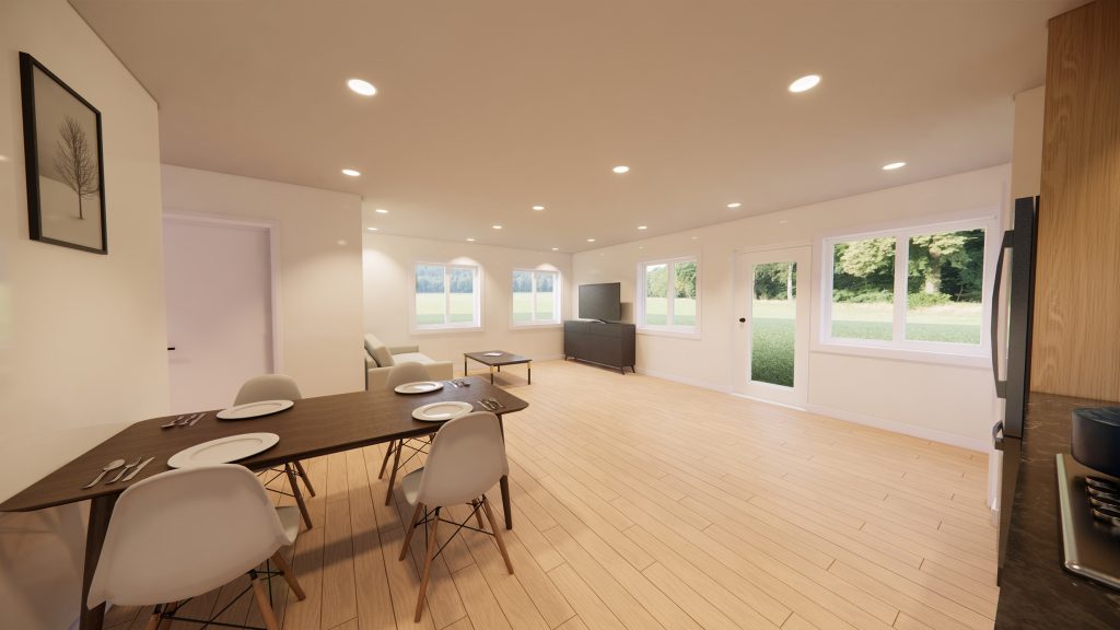 2 Bedroom Barrier Free Wood Modular Home thumbnail 6