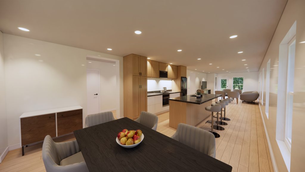 3 Bedroom 1 Storey Family Style Wood Modular Home thumbnail 3