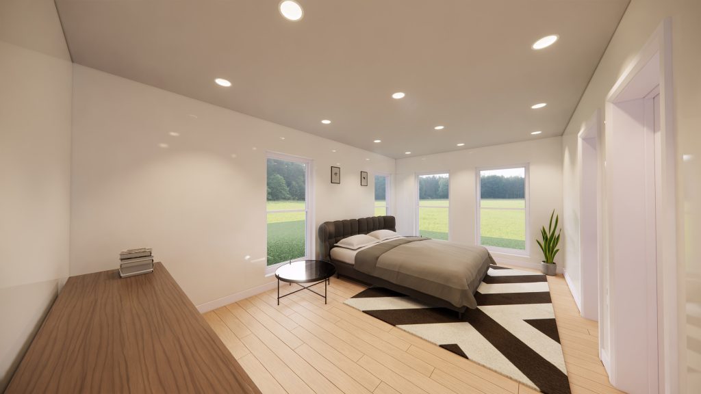 3 Bedroom 2 Storey Family Style Wood Modular Home thumbnail 6