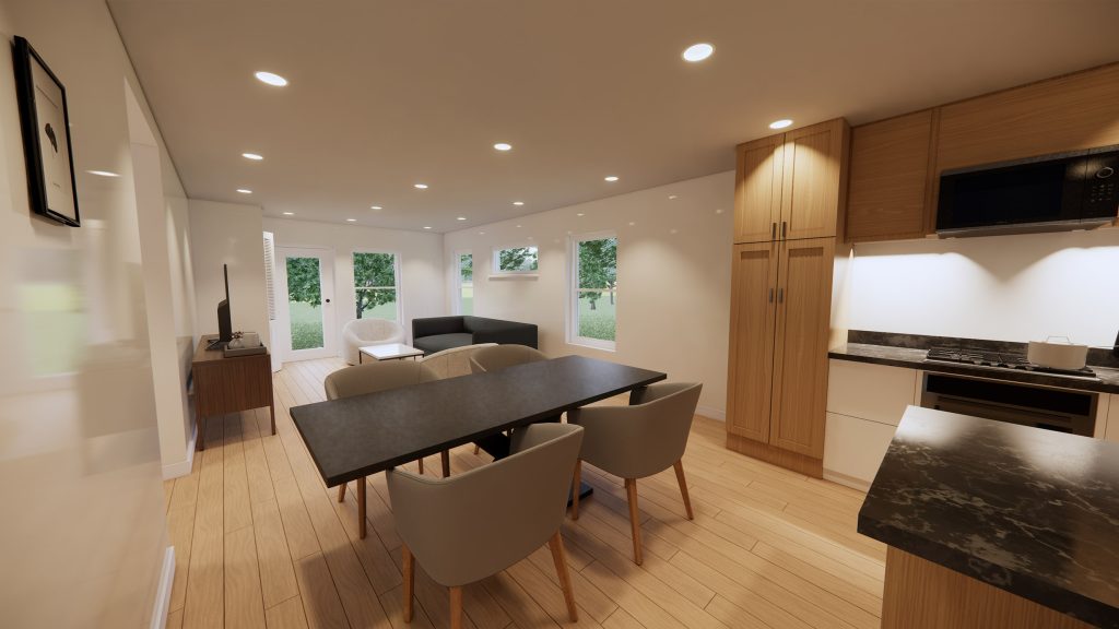 4 Bedroom 1 Storey Family Style Wood Modular Home thumbnail 4