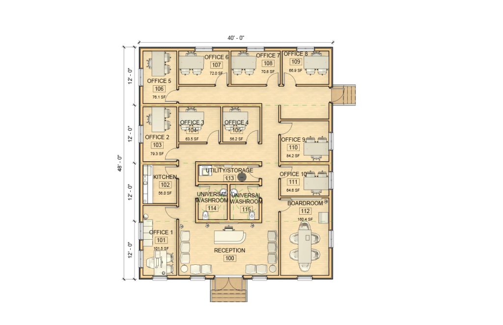 Office Building by Mod Box