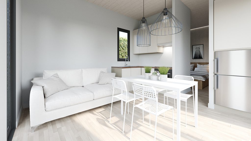 Steel Frame 1 Bedroom thumbnail 5