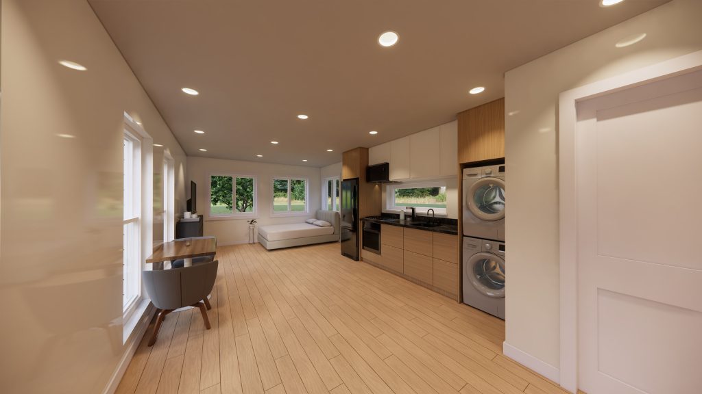 Studio Barrier Free Wood Modular Home thumbnail 5