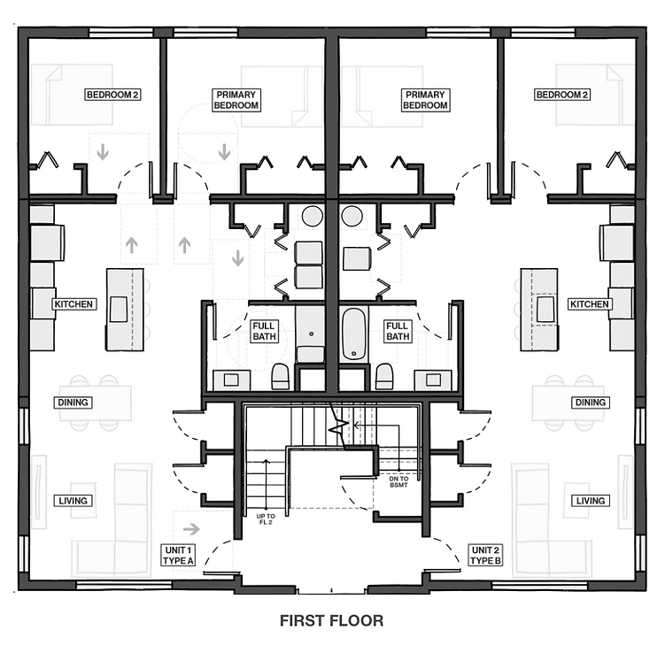412 Flat Sixplex thumbnail 2