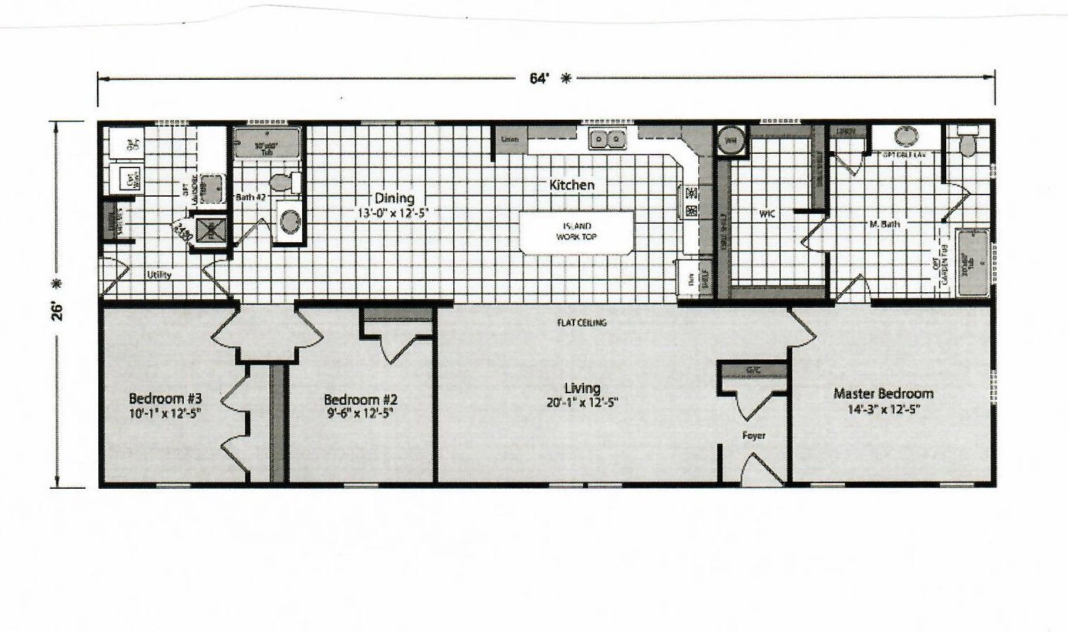 Arlington 2240P Ranch Modular Home thumbnail 17