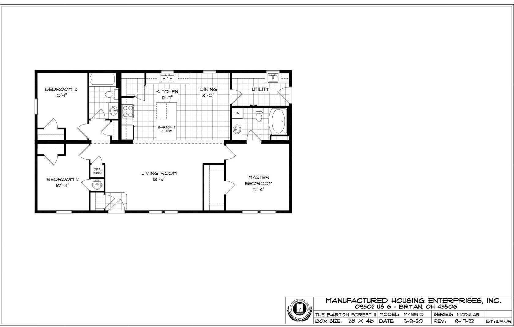 Barton Forest II Ranch Modular Home by Next Modular