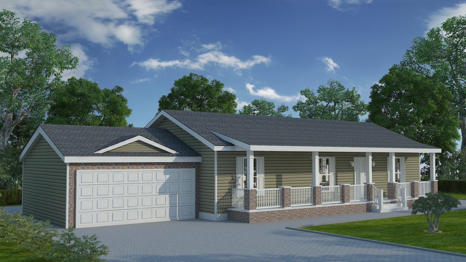 Barton Forest Ranch Modular Home by Next Modular