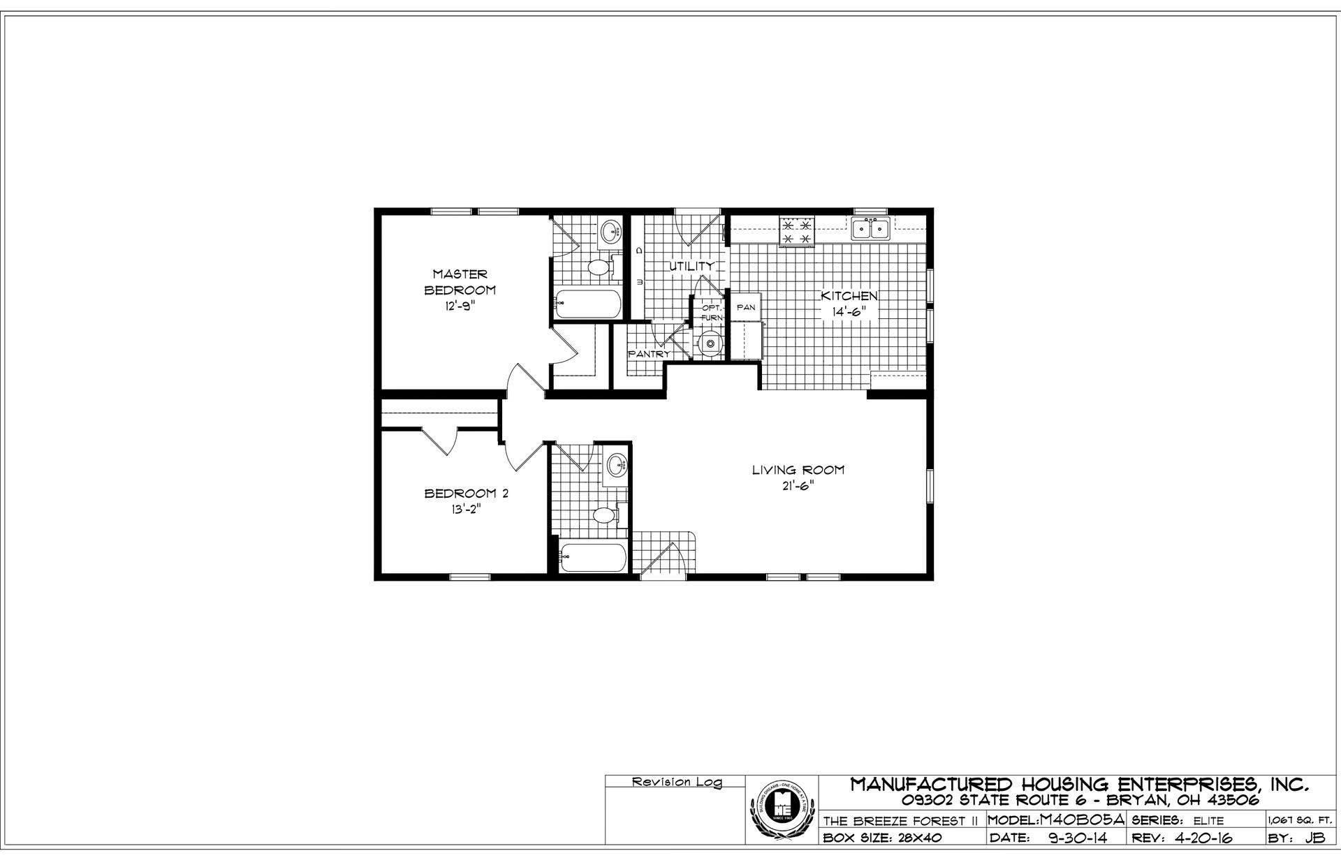 Breeze Forest II Ranch Modular Home by Next Modular