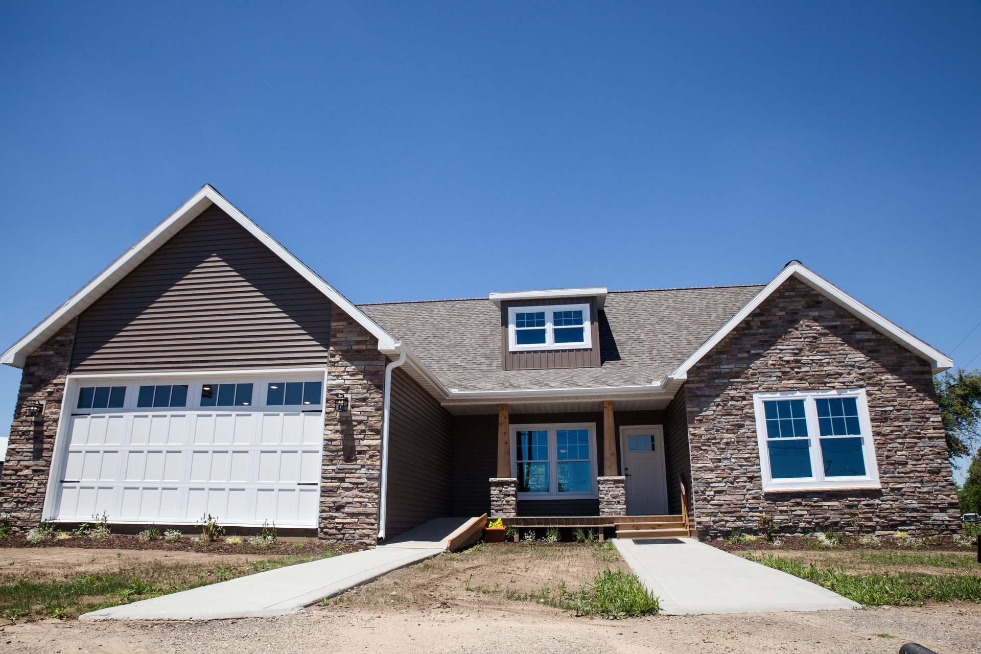 Craftsman Cape Cod Modular Home (Finished 2nd Floor) by Next Modular