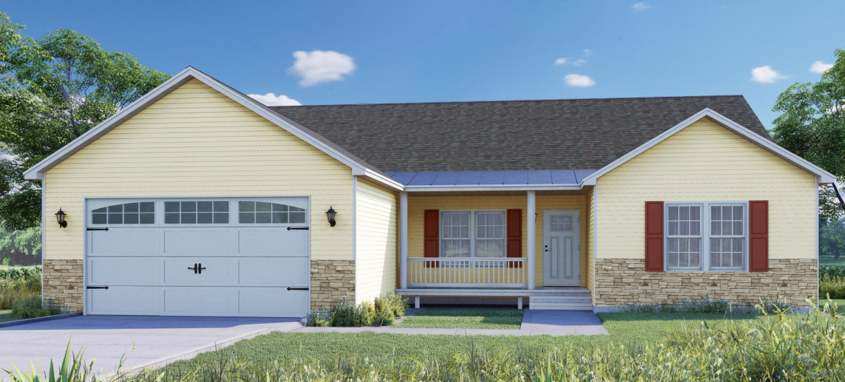 Craftsman II Ranch Modular Home by Next Modular