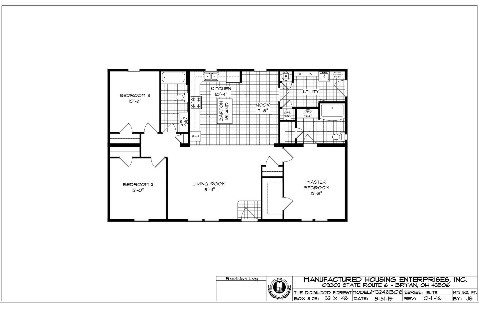 Dogwood Forest Ranch Modular Home by Next Modular