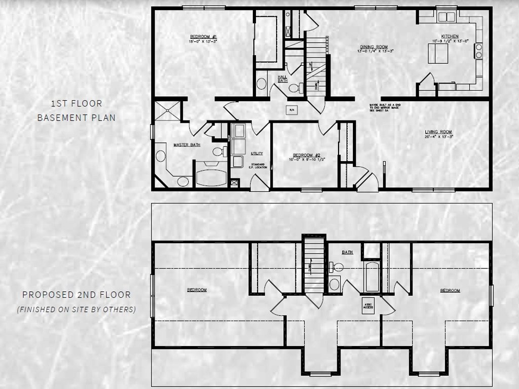 Hartford Cape Cod Modular Home (Unfinished 2nd Floor) thumbnail 2
