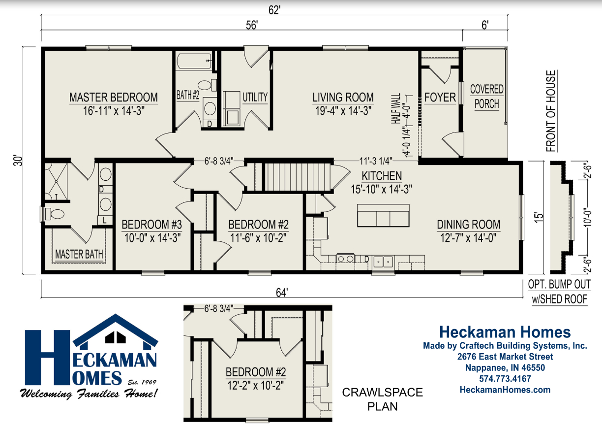 Hudson Ranch Modular Home thumbnail 2