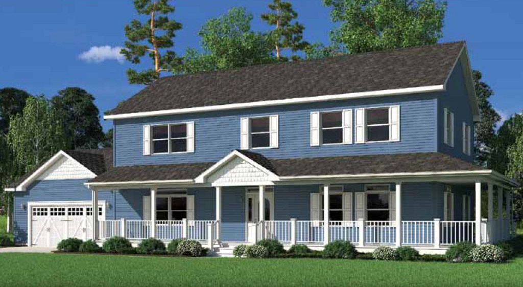 Jefferson IV Two Story Modular Home by Next Modular