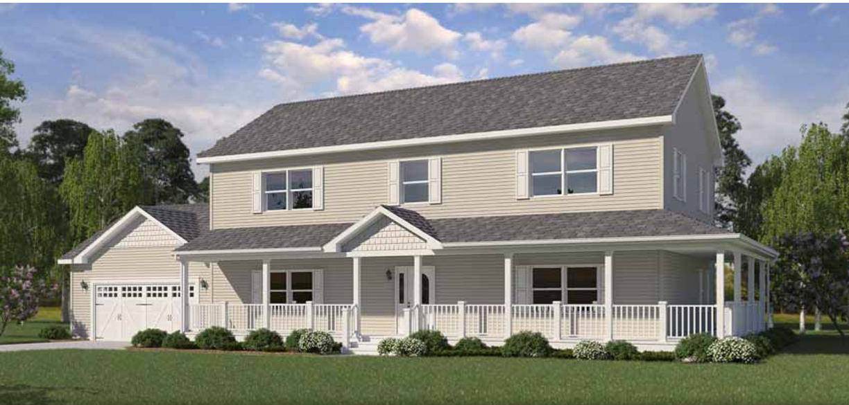 Lincoln Two Story Modular Home by Next Modular