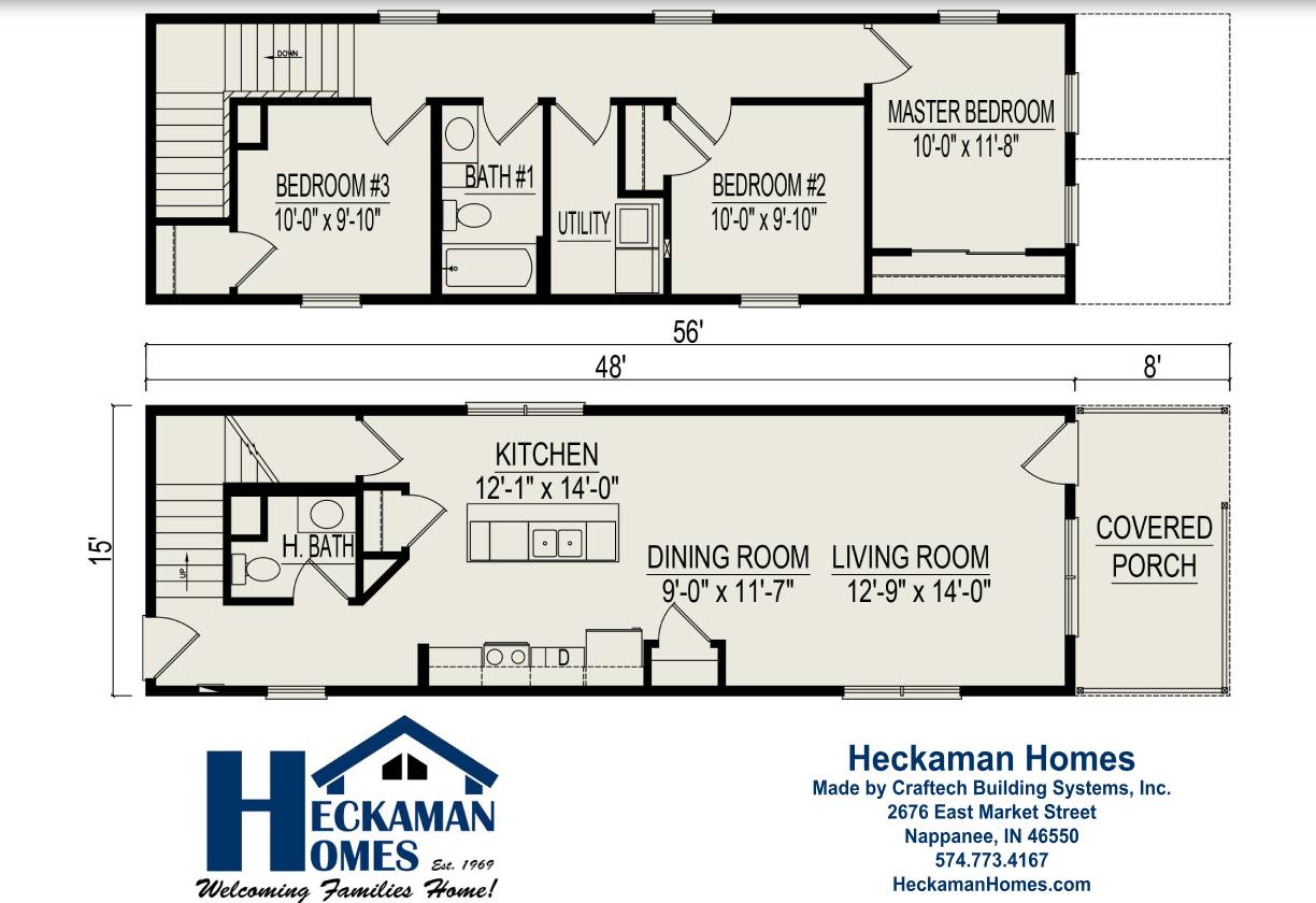 Monroe Two Story Modular Home thumbnail 2